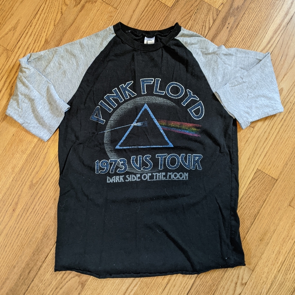 Pink Floyd Baseball Tee / Label Small  Fits Medium